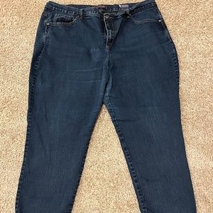 Gloria Vanderbil demin pants 22w